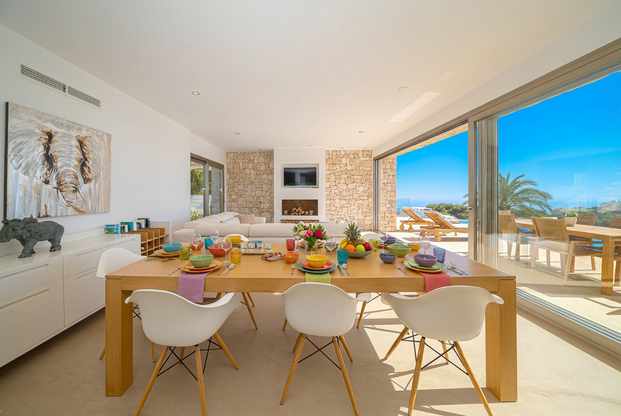 Villa estilo Ibiza con vistas al mar - Imagen 25