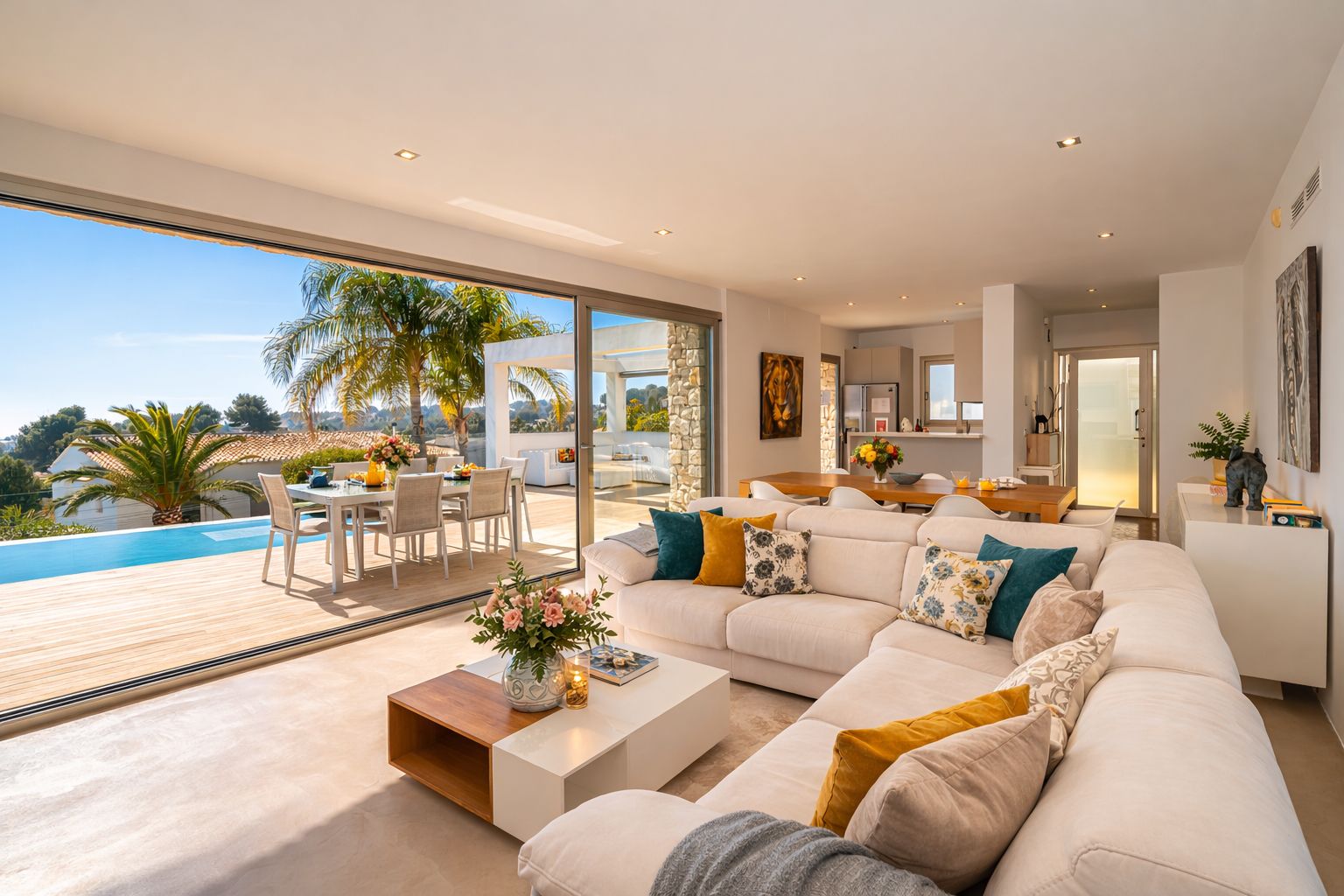 Villa estilo Ibiza con vistas al mar - Imagen 26