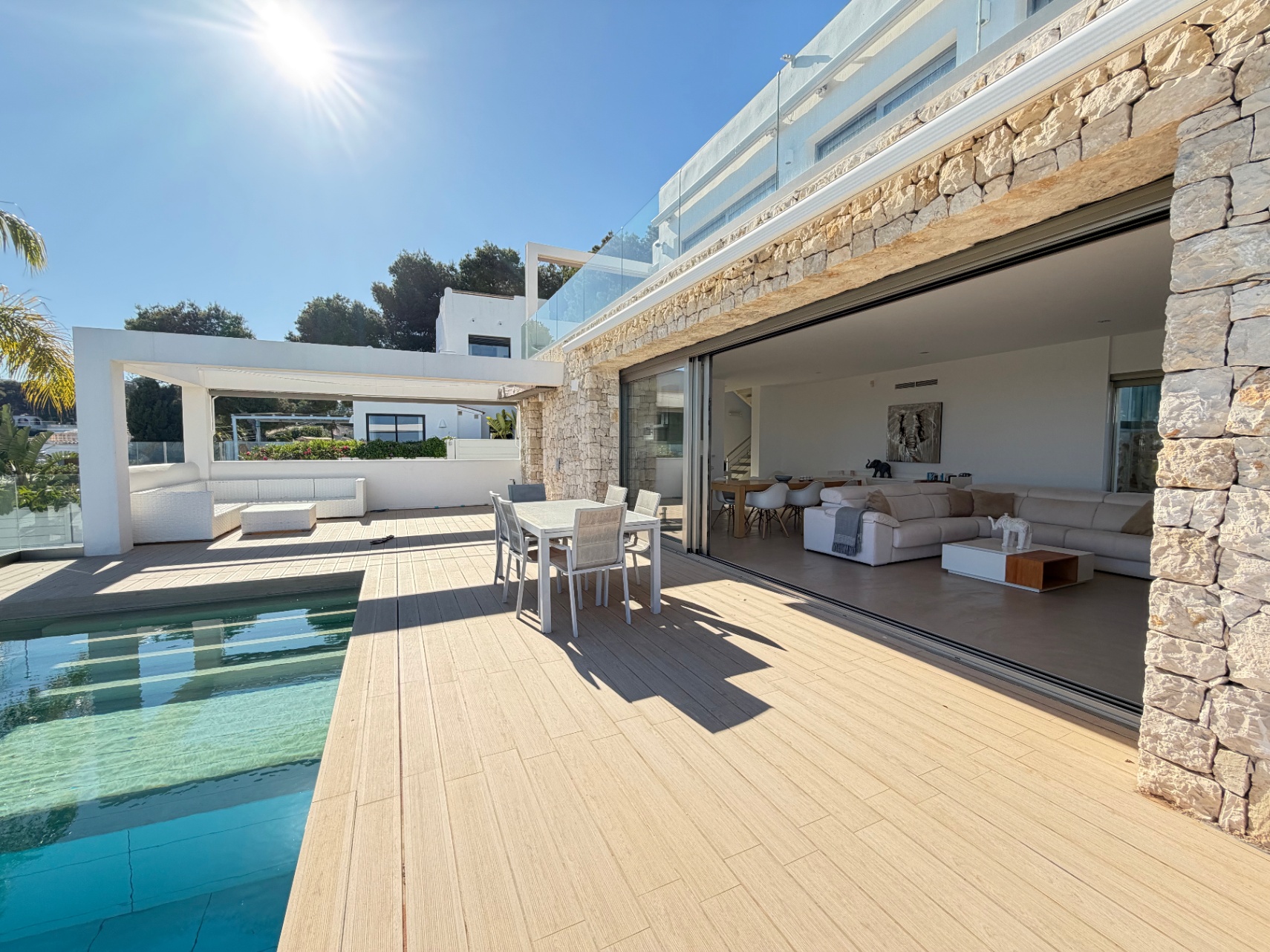 Villa estilo Ibiza con vistas al mar - Imagen 9