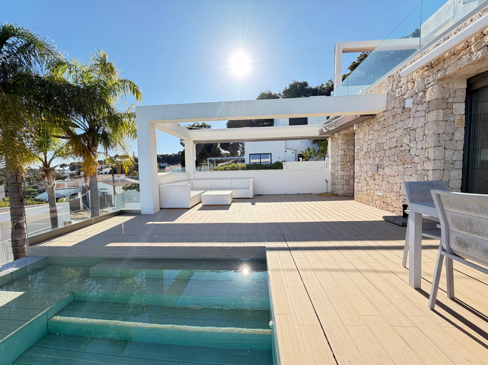 Villa estilo Ibiza con vistas al mar - Imagen 12