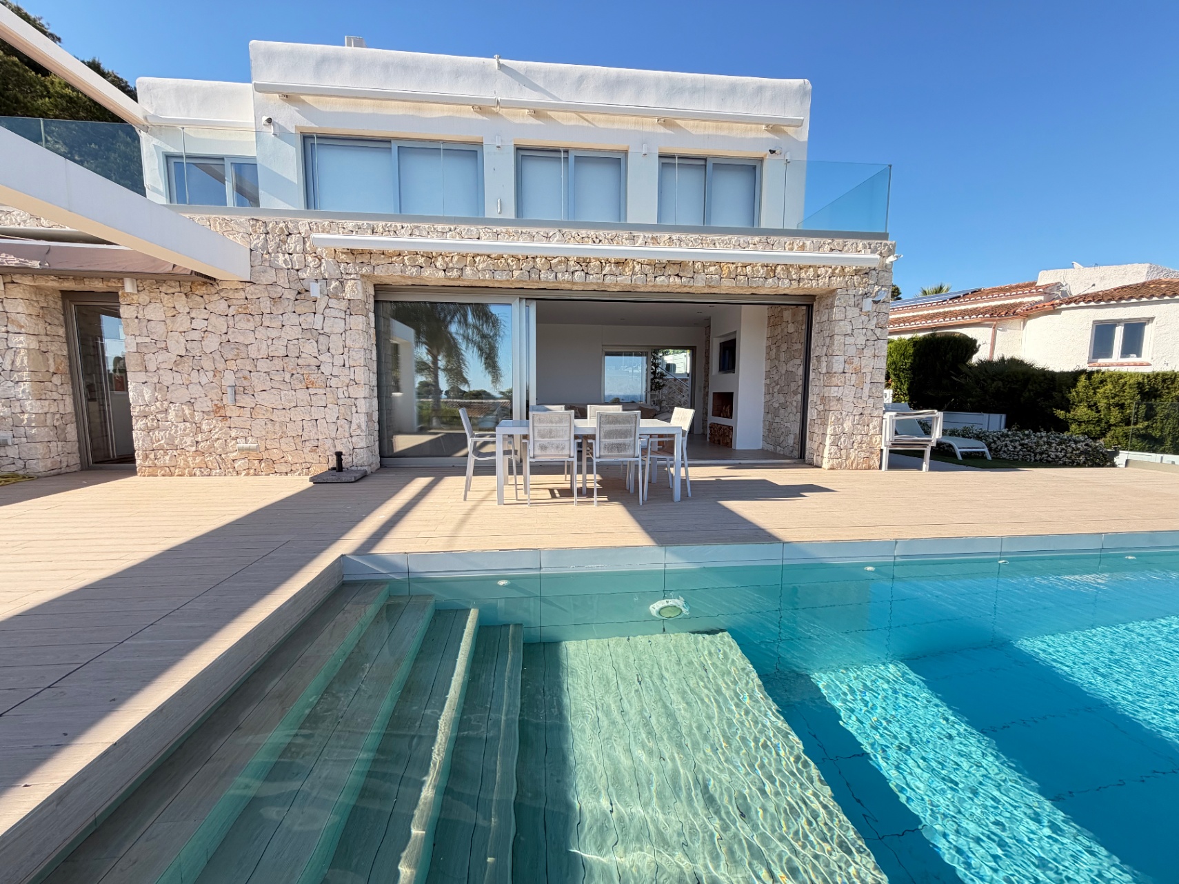 Villa estilo Ibiza con vistas al mar - Imagen 11
