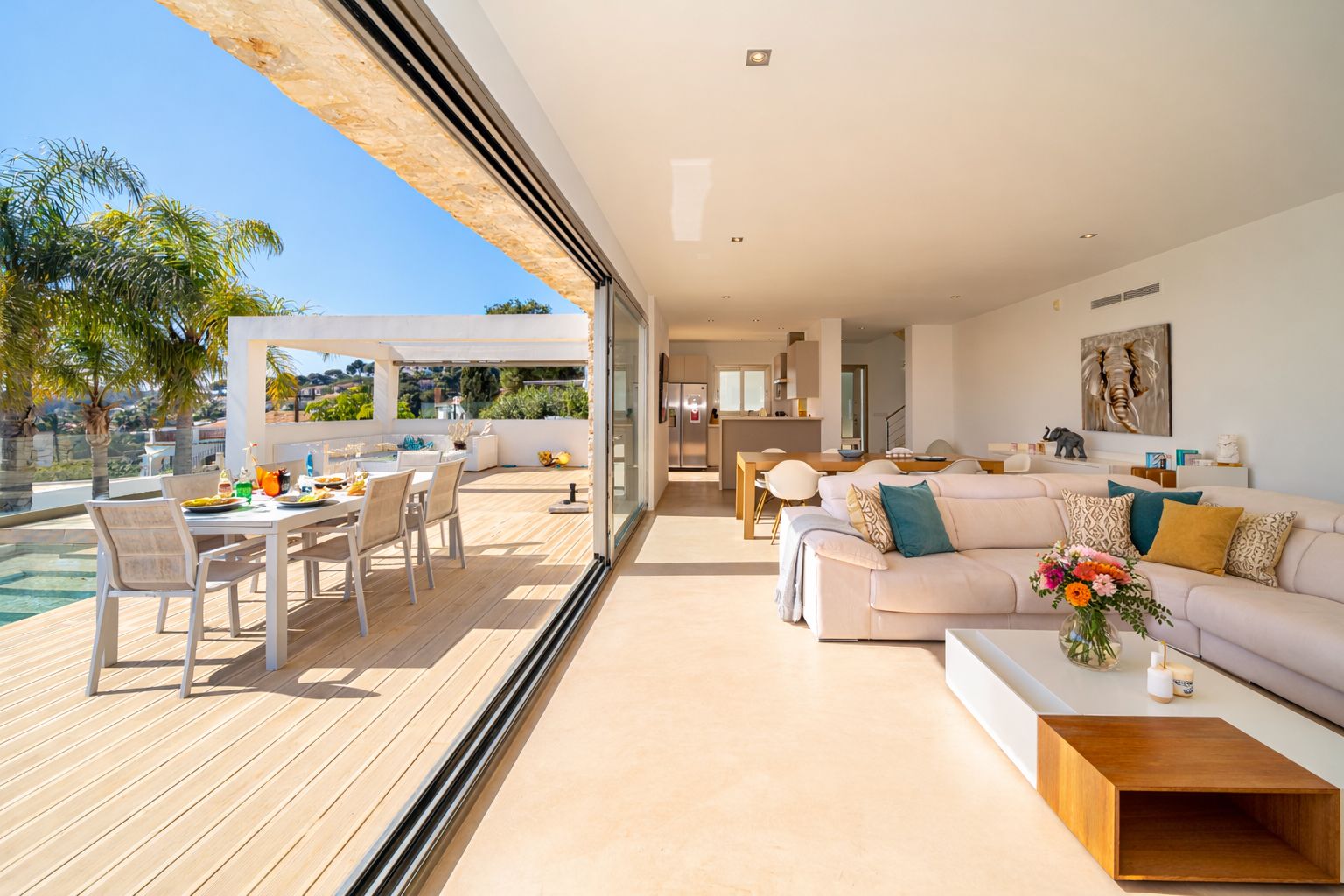 Villa estilo Ibiza con vistas al mar - Imagen 28