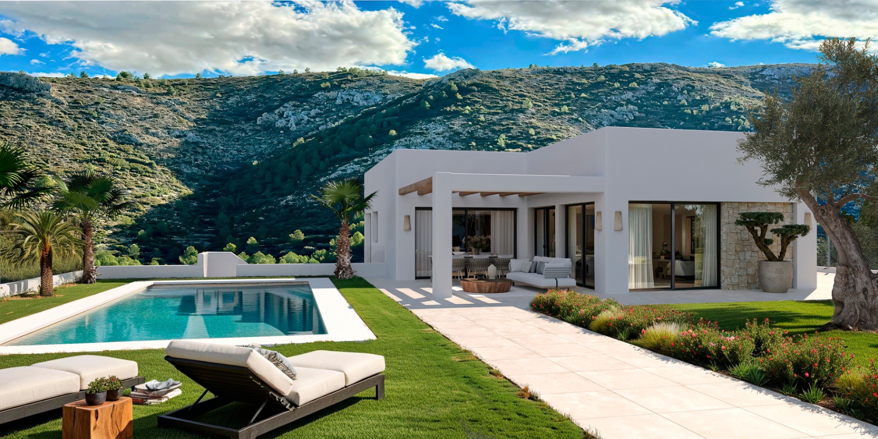 Moderna nueva villa con vista al mar en Pedreguer, Costa Blanca. - Imagen 7