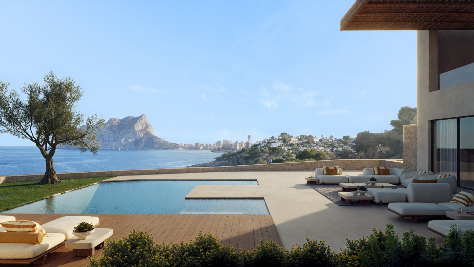 Luxury 5-star resort frontline villas with sea views.