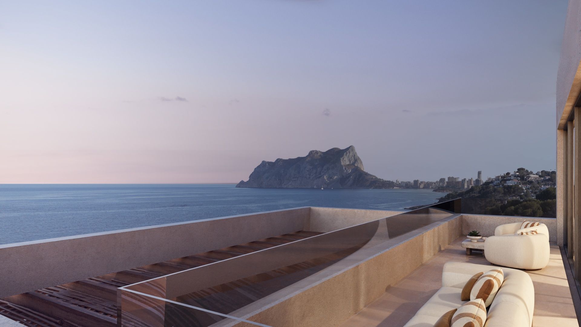 Luxury 5-star resort frontline villas with sea views.