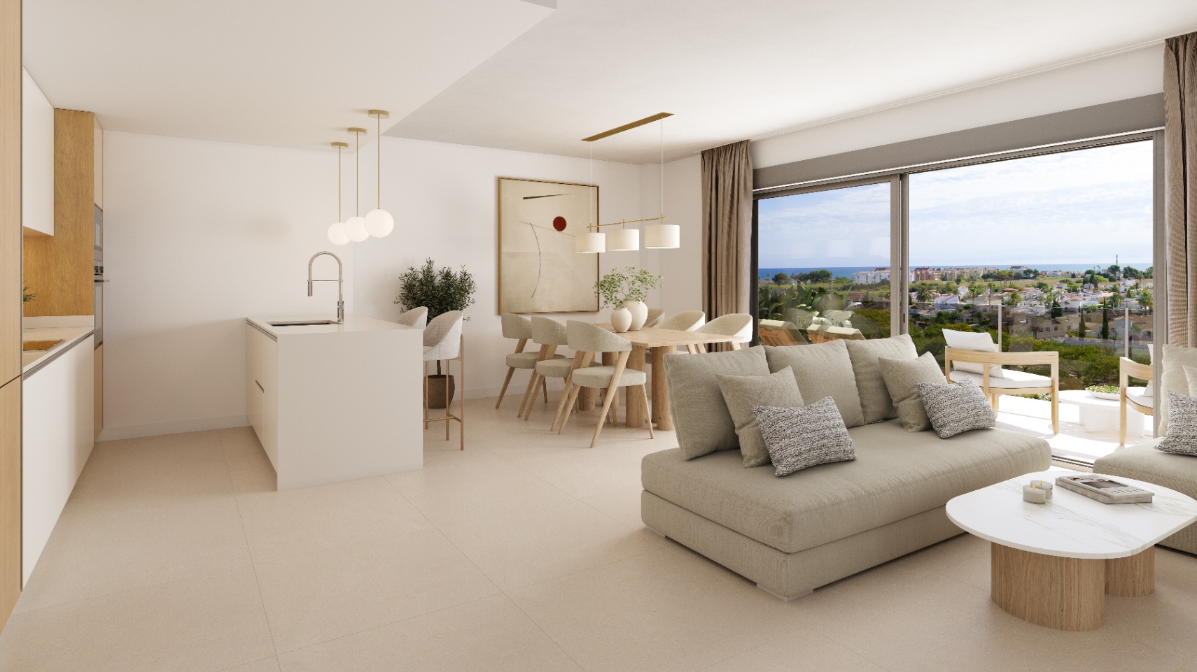 New apartments in Denia by the sea