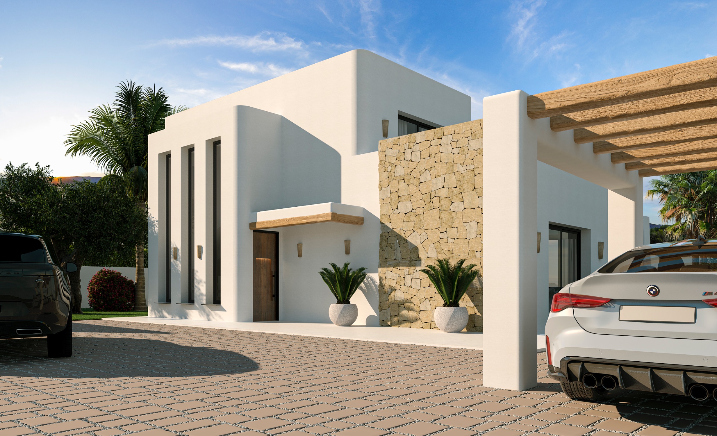 New villa with beautiful views in Monte Solana, Pedreguer.