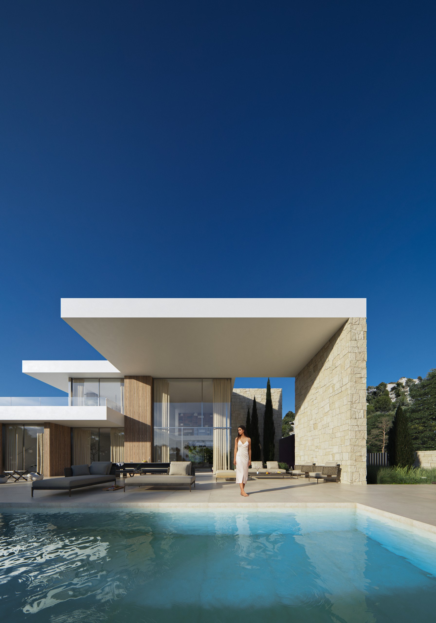 Villa neuve moderne sur un sommet de colline à Teulada-Moraira - Imagen 5