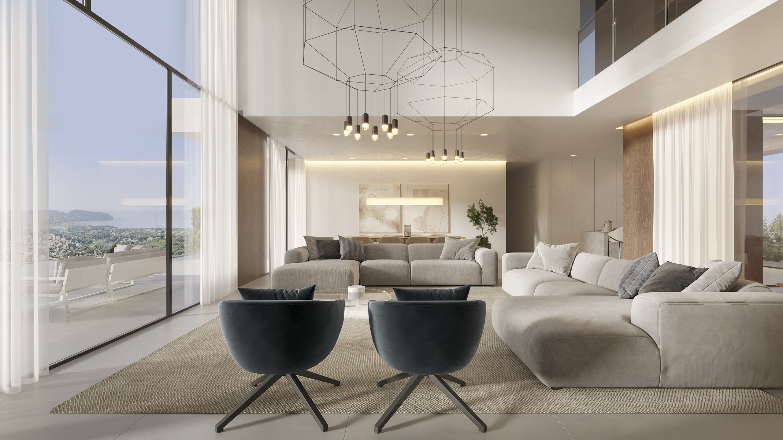Villa neuve moderne sur un sommet de colline à Teulada-Moraira - Imagen 6