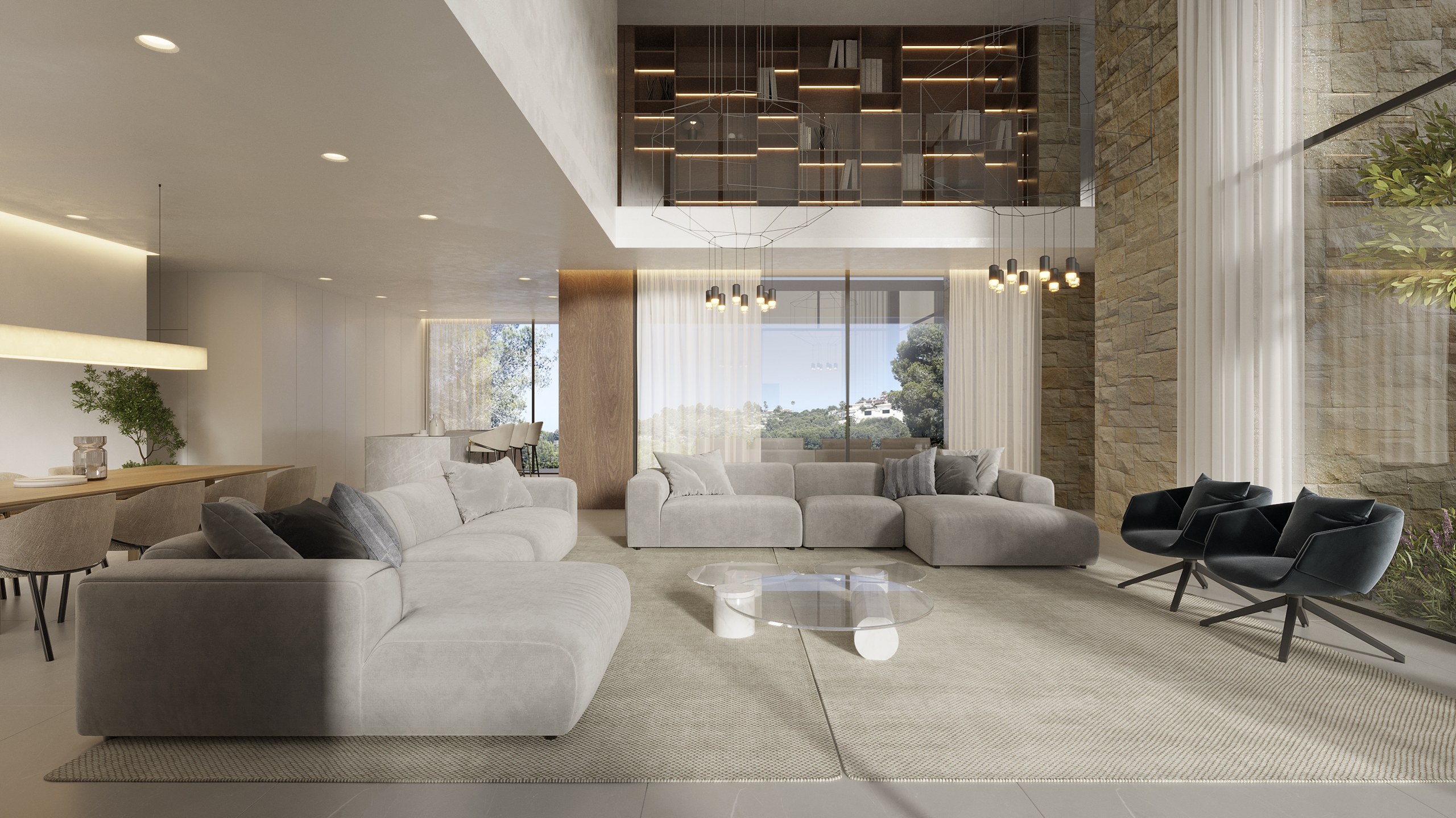 Villa neuve moderne sur un sommet de colline à Teulada-Moraira - Imagen 7