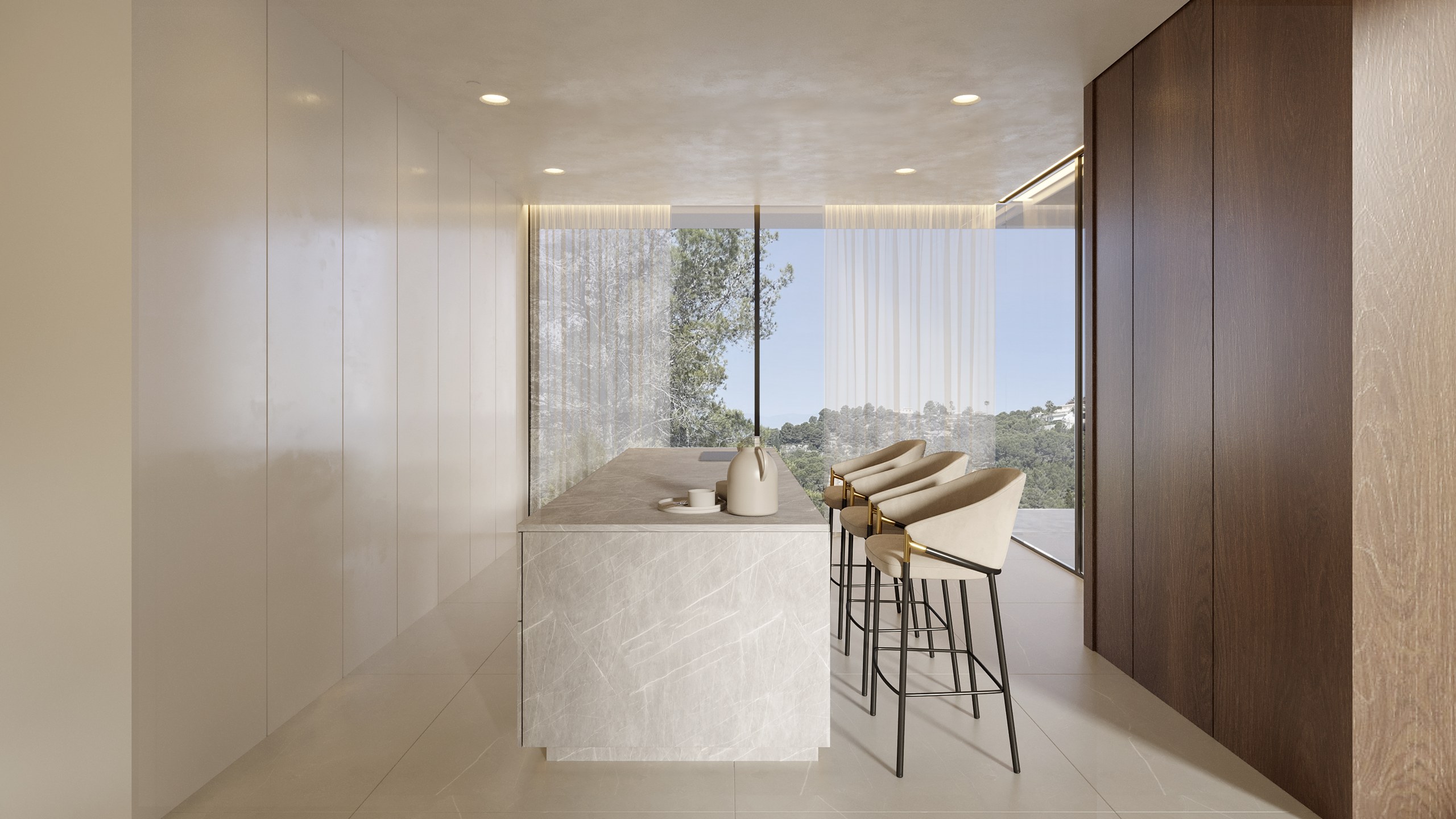Villa neuve moderne sur un sommet de colline à Teulada-Moraira - Imagen 8