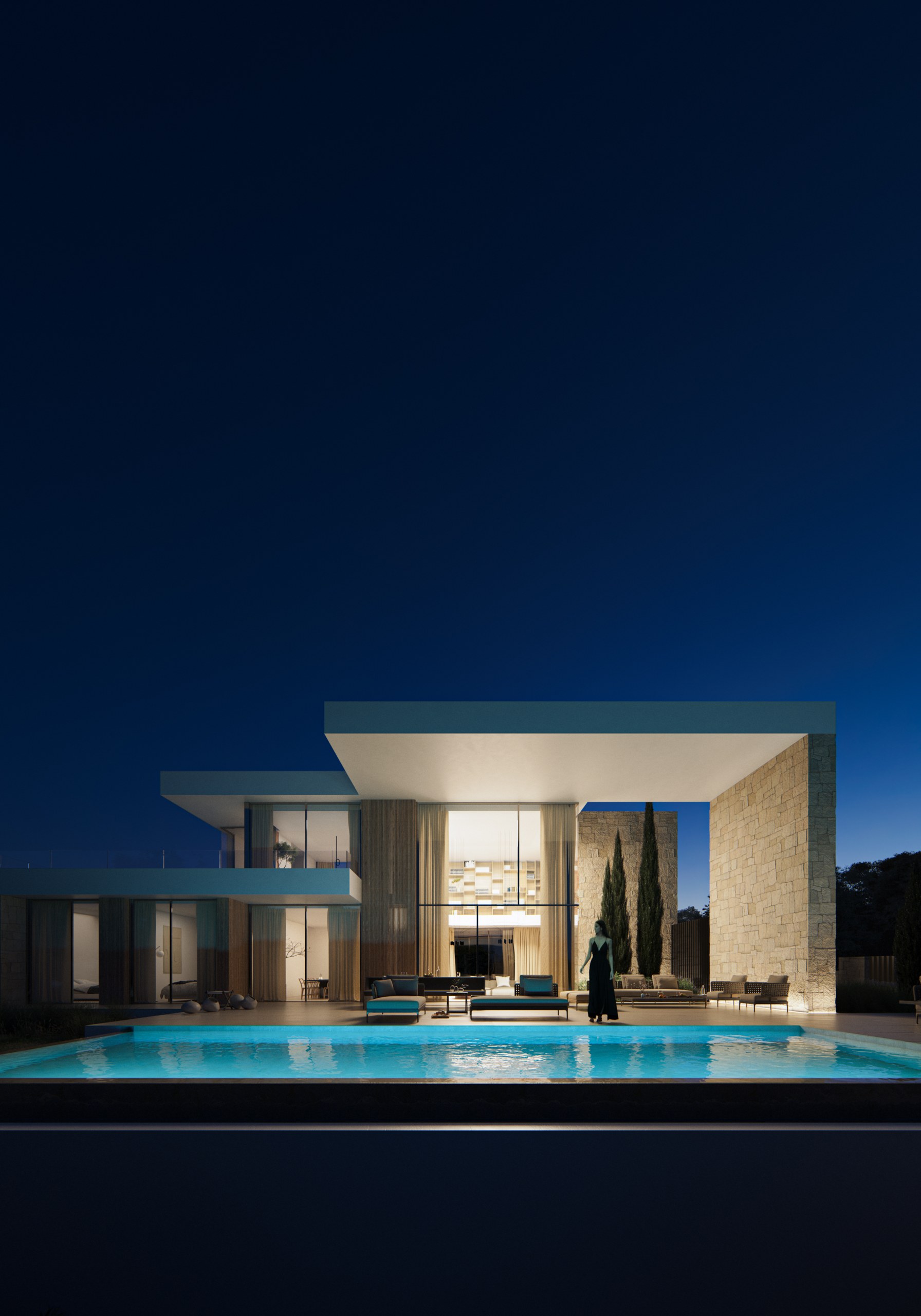 Villa neuve moderne sur un sommet de colline à Teulada-Moraira - Imagen 12