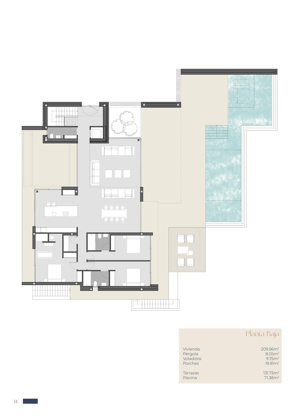 Villa neuve moderne sur un sommet de colline à Teulada-Moraira - Imagen 21