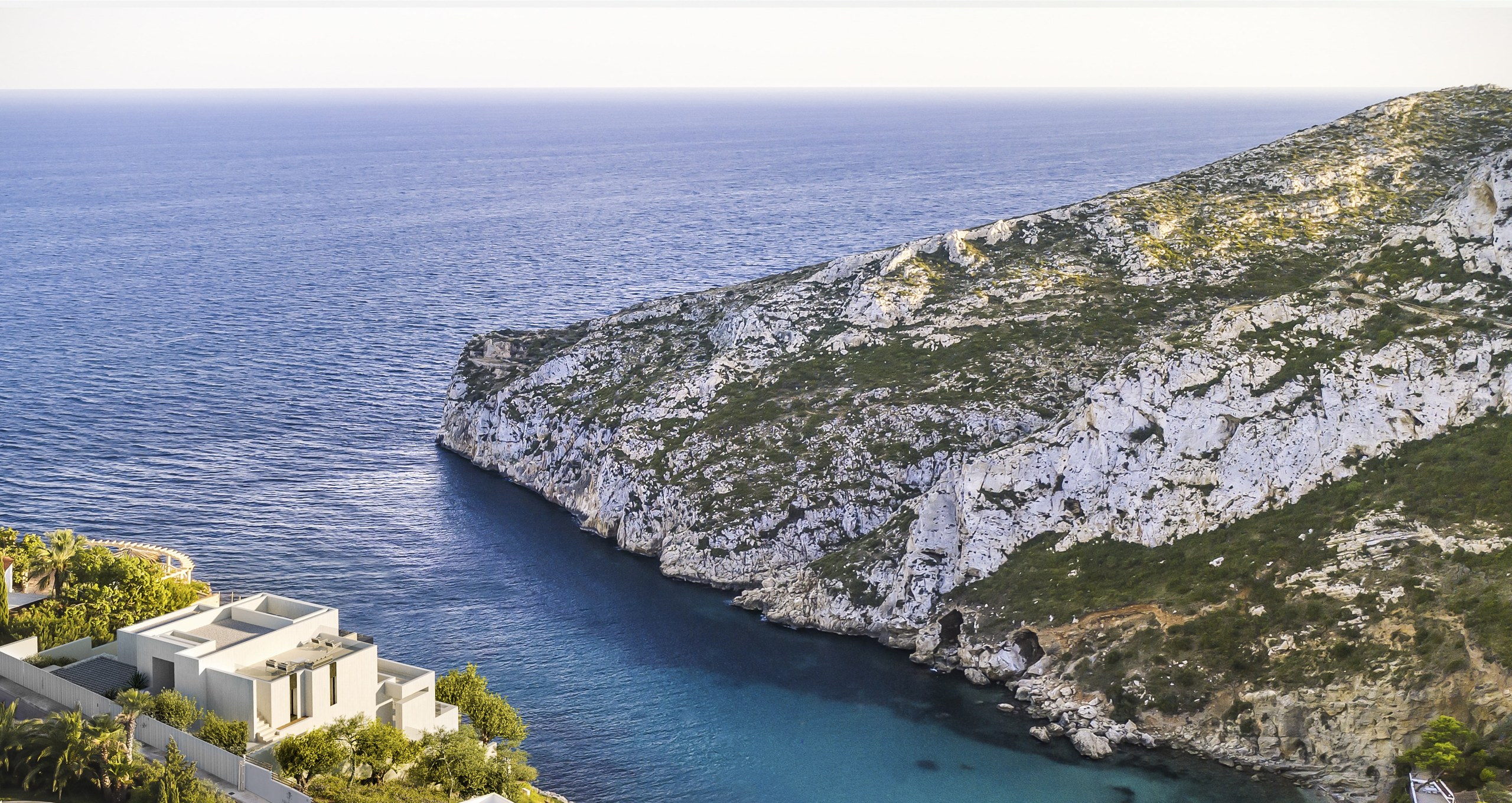 Villa neuve avec vue sur la mer au-dessus d'une baie à Jávea - Imagen 5