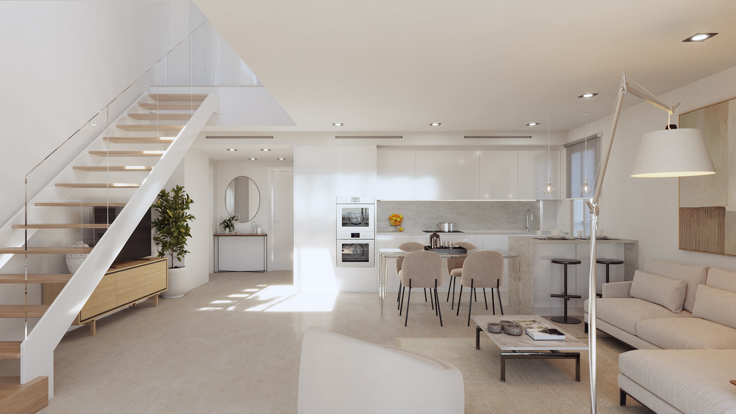 Te nowe apartamenty znajdują się w dzielnicy mieszkaniowej Sierra Cortina w Finestrat, w zielonym kompleksie z zadbanymi ogrodami. - Imagen 13