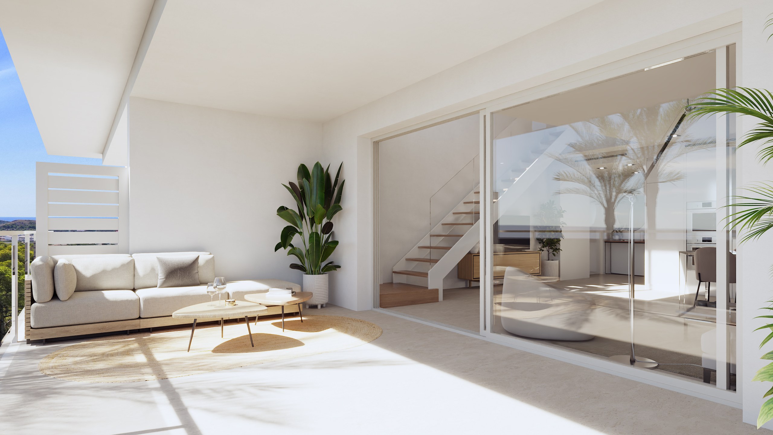 Te nowe apartamenty znajdują się w dzielnicy mieszkaniowej Sierra Cortina w Finestrat, w zielonym kompleksie z zadbanymi ogrodami. - Imagen 15