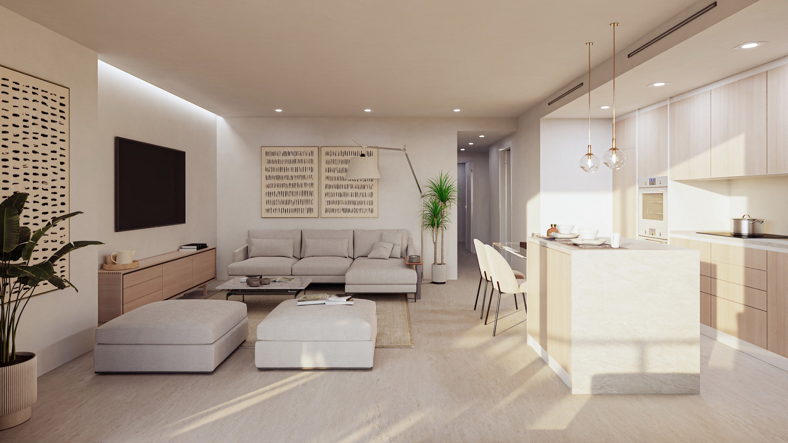 Te nowe apartamenty znajdują się w dzielnicy mieszkaniowej Sierra Cortina w Finestrat, w zielonym kompleksie z zadbanymi ogrodami. - Imagen 17