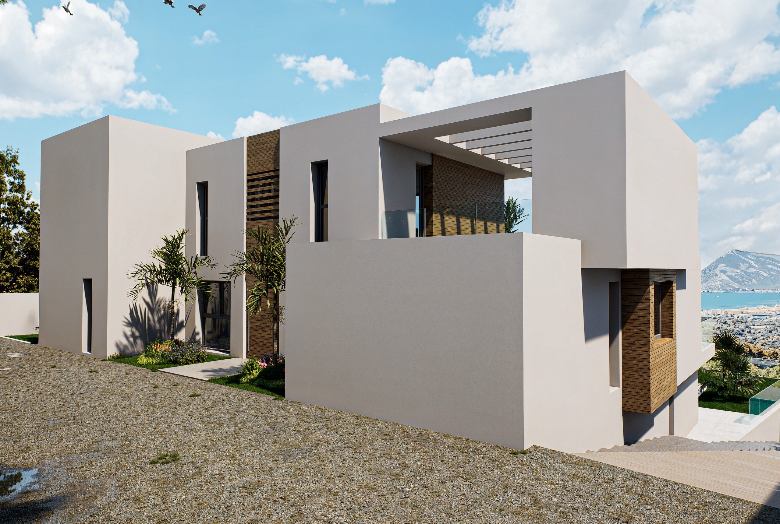 Ta nowoczesna willa znajduje się w Altea Hills, na działce o powierzchni 1000 m², z rozległym widokiem na zatokę Altea. - Imagen 43
