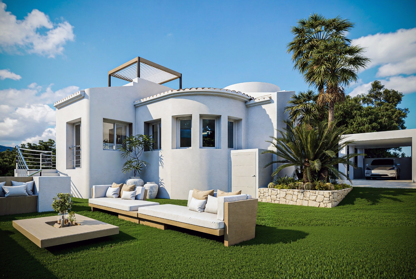Cette villa moderne se situe à Altea Hills, sur un terrain de 1 000 m², avec une vue impressionnante sur la mer. - Imagen 20