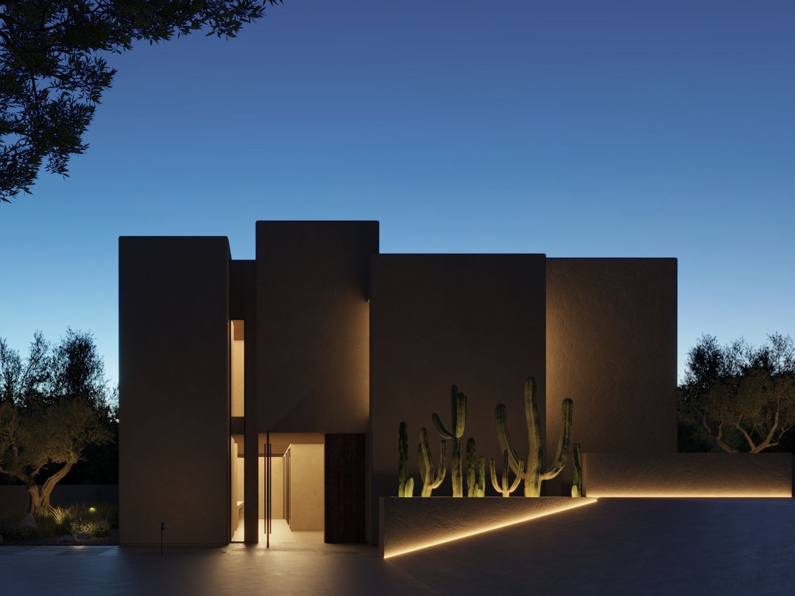 Cette villa au design architectural se situe dans un quartier résidentiel de La Nucía. - Imagen 12