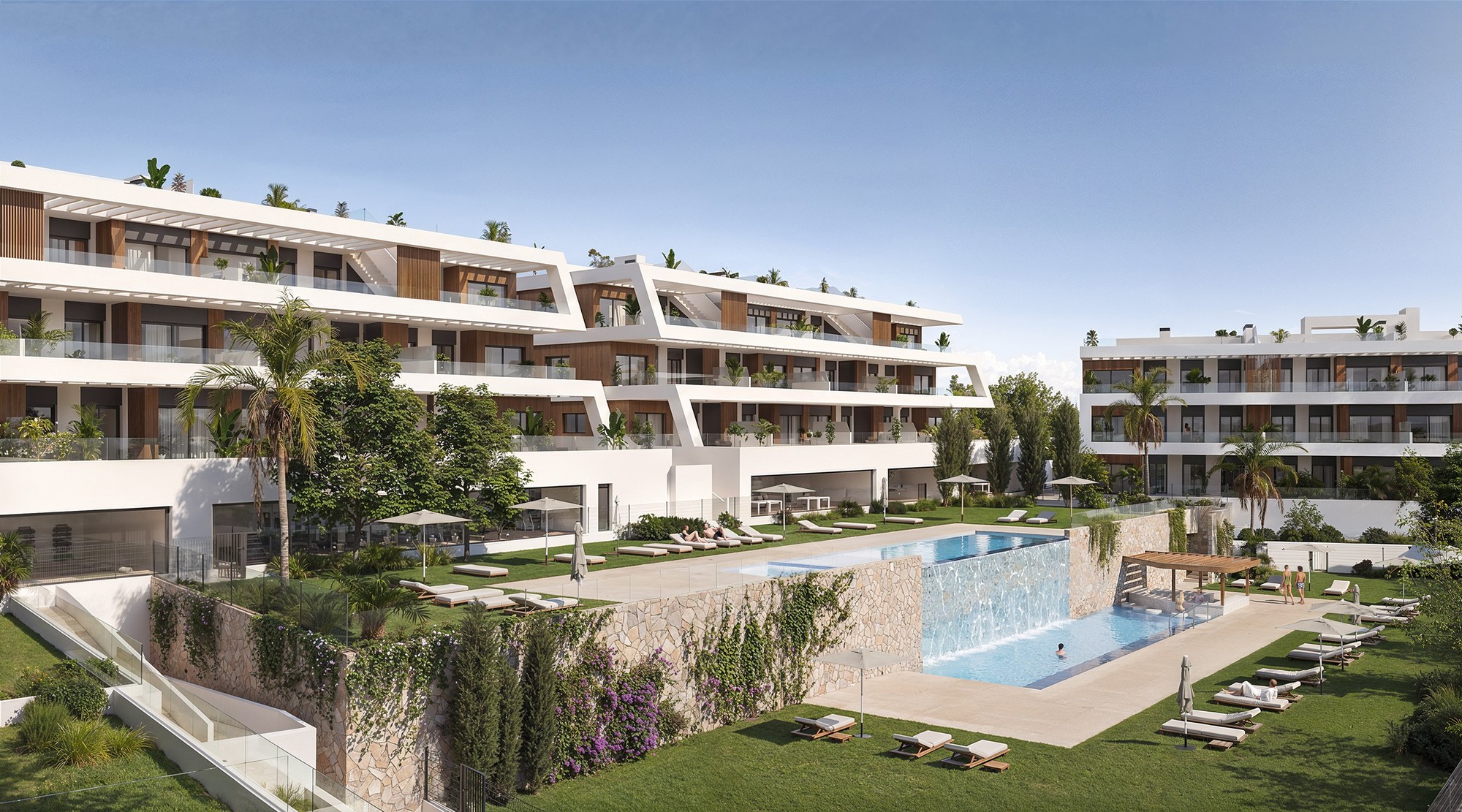 Neubauwohnungen in einem eingezäunten Areal in Finestrat, Benidorm. - Imagen 1