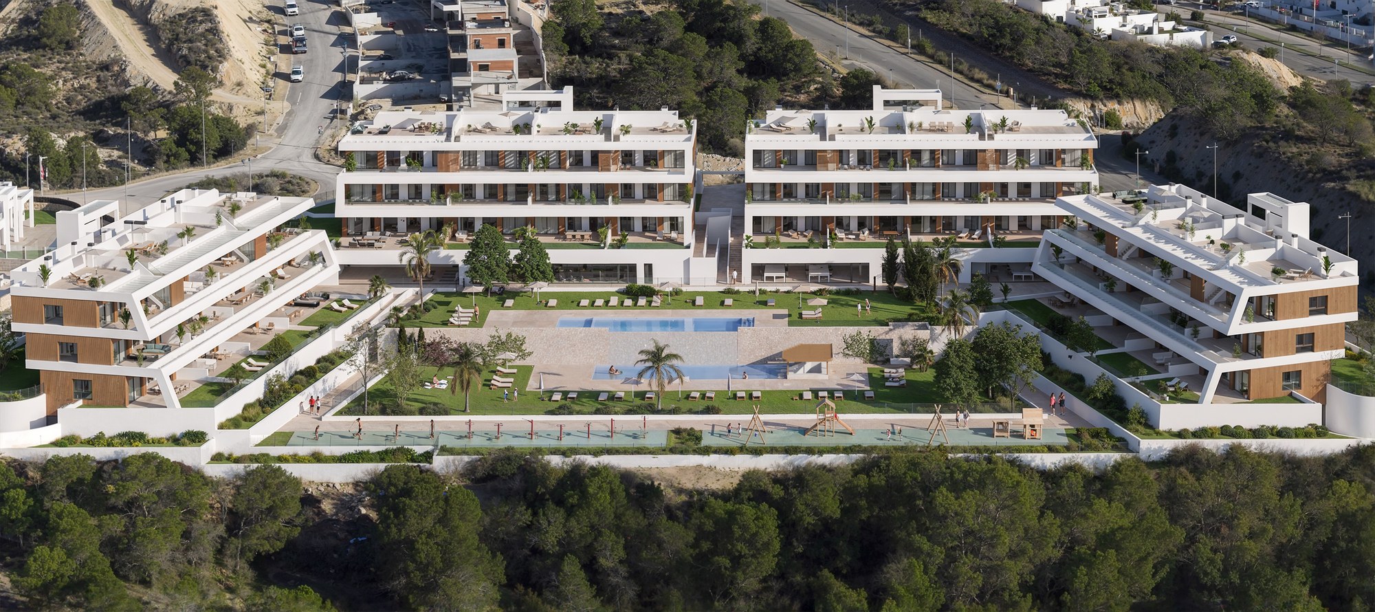 Neubauwohnungen in einem eingezäunten Areal in Finestrat, Benidorm. - Imagen 3