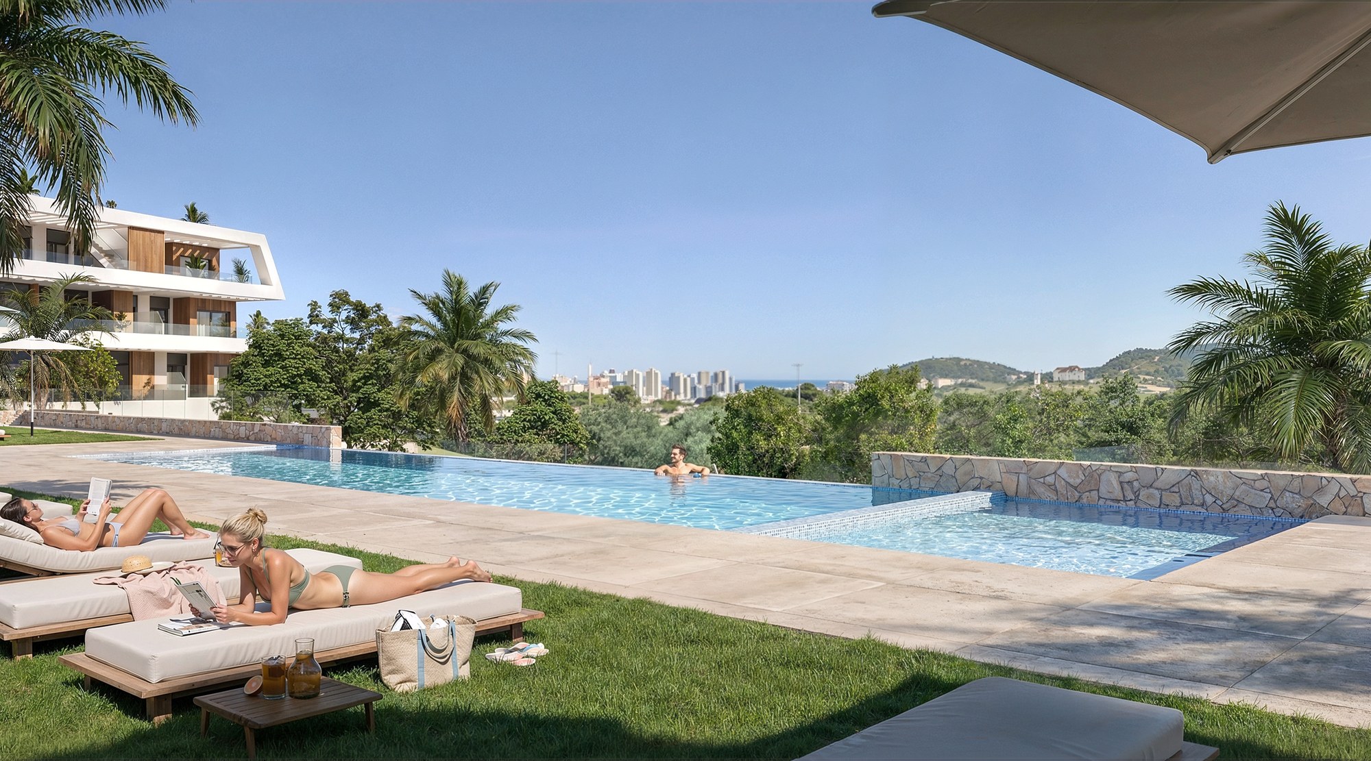 Neubauwohnungen in einem eingezäunten Areal in Finestrat, Benidorm. - Imagen 4