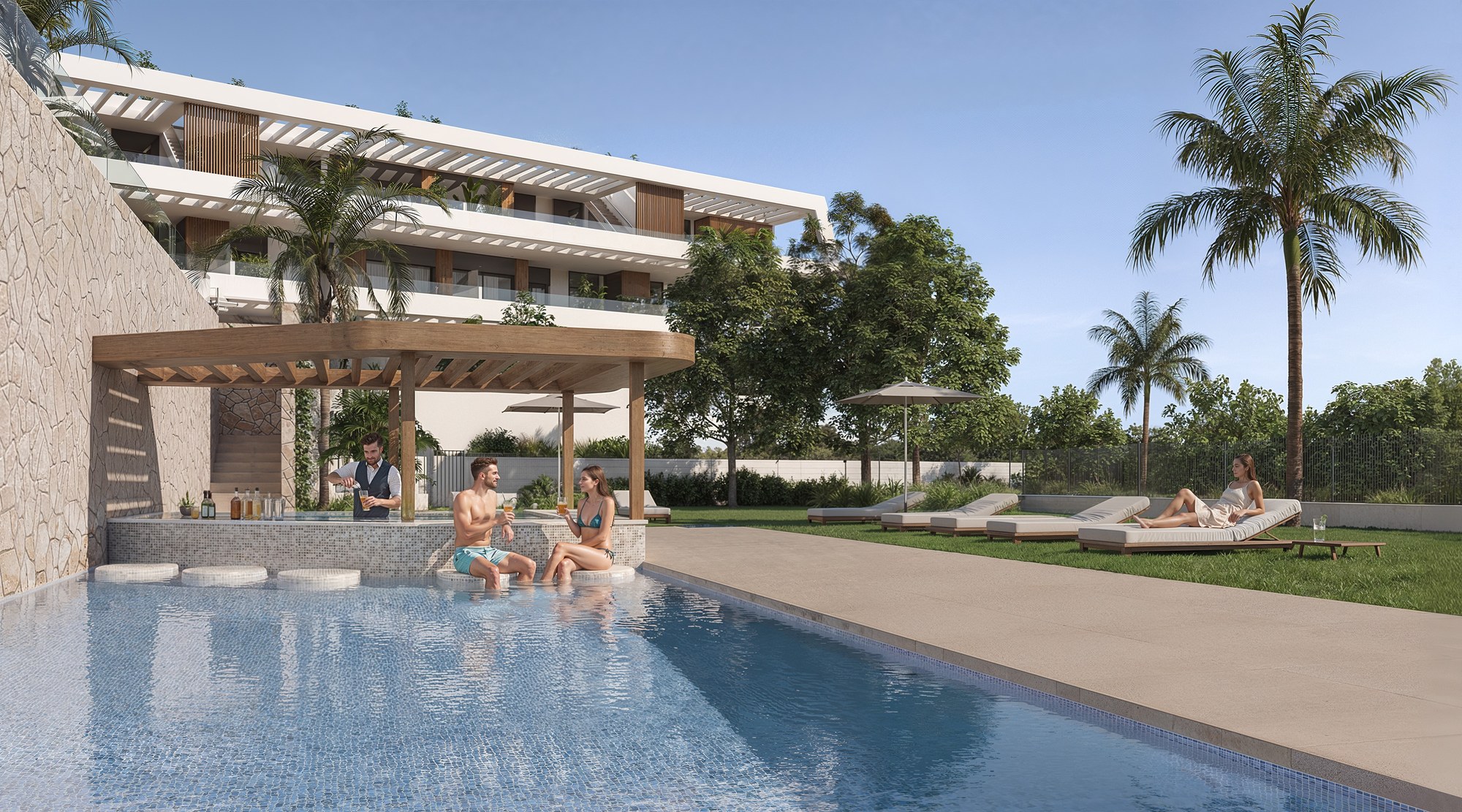 Neubauwohnungen in einem eingezäunten Areal in Finestrat, Benidorm. - Imagen 5