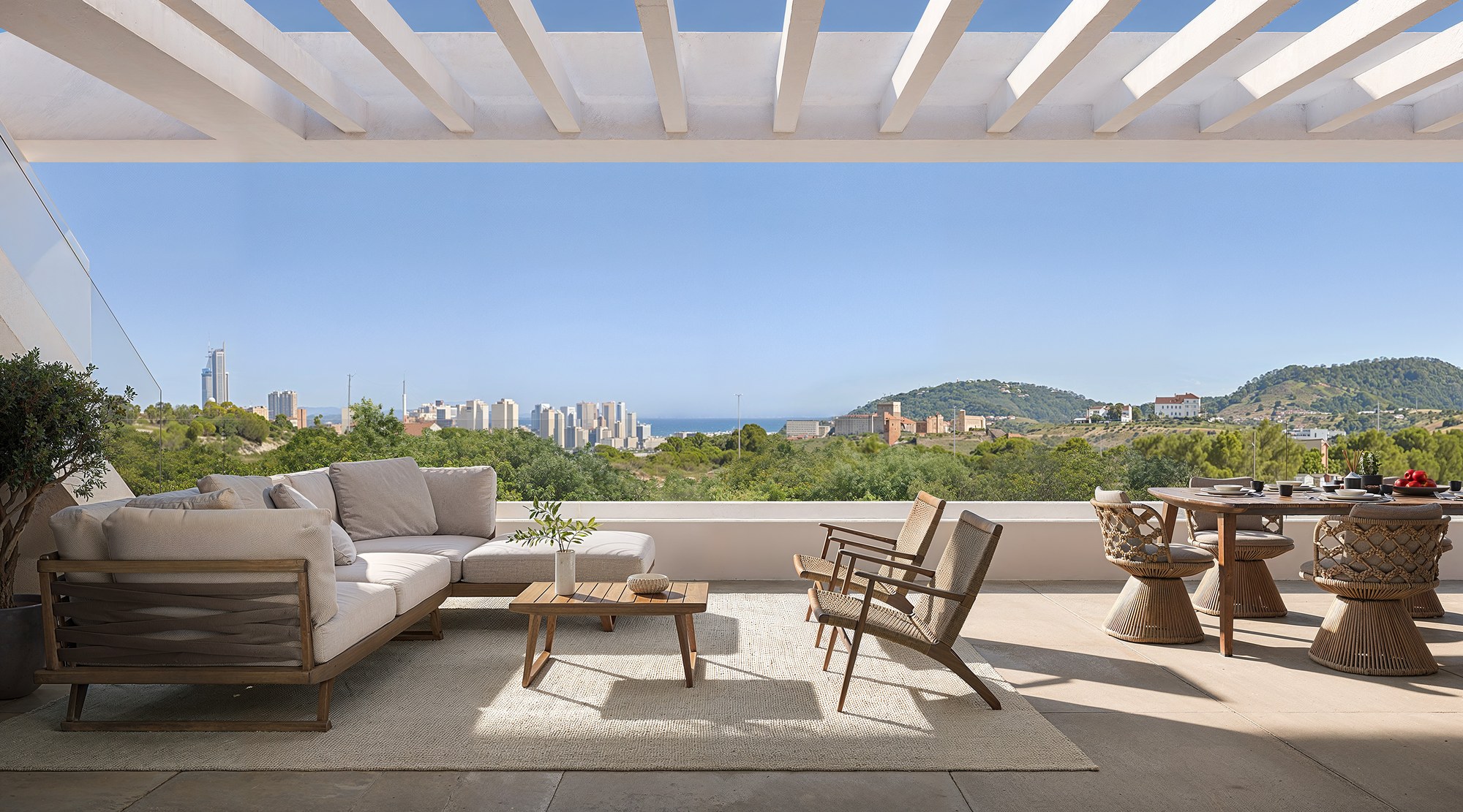 Neubauwohnungen in einem eingezäunten Areal in Finestrat, Benidorm. - Imagen 13