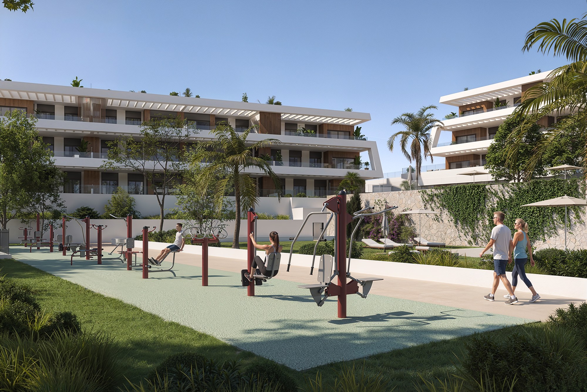 Neubauwohnungen in einem eingezäunten Areal in Finestrat, Benidorm. - Imagen 18