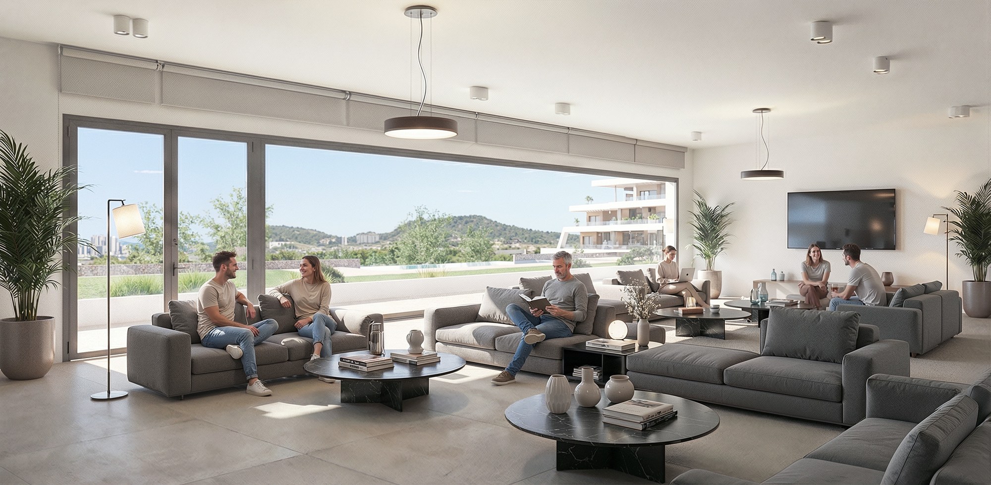 Neubauwohnungen in einem eingezäunten Areal in Finestrat, Benidorm. - Imagen 22