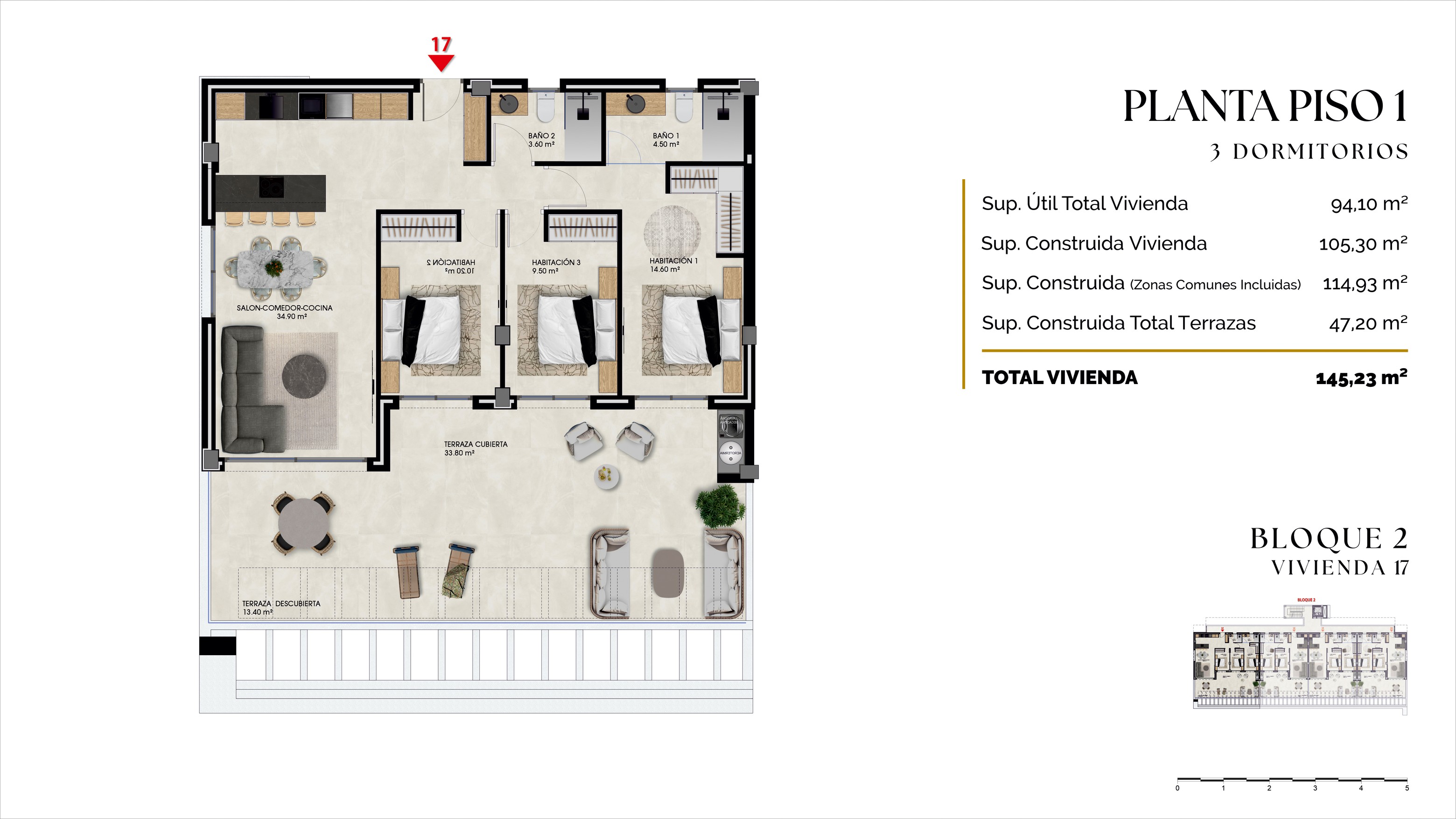Neubauwohnungen in einem eingezäunten Areal in Finestrat, Benidorm. - Imagen 28