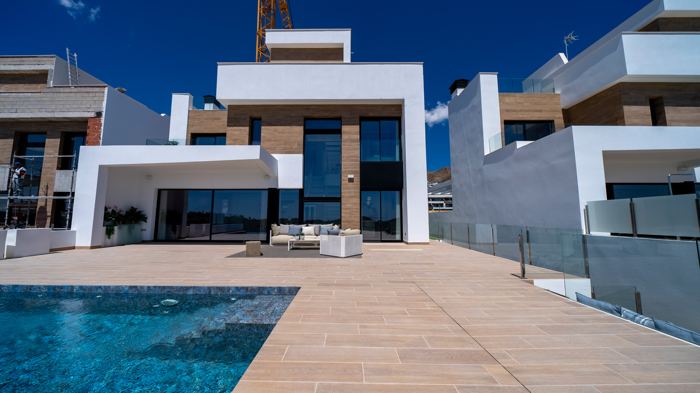 Villas neuves avec piscine à débordement à Finestrat, Benidorm. - Imagen 3