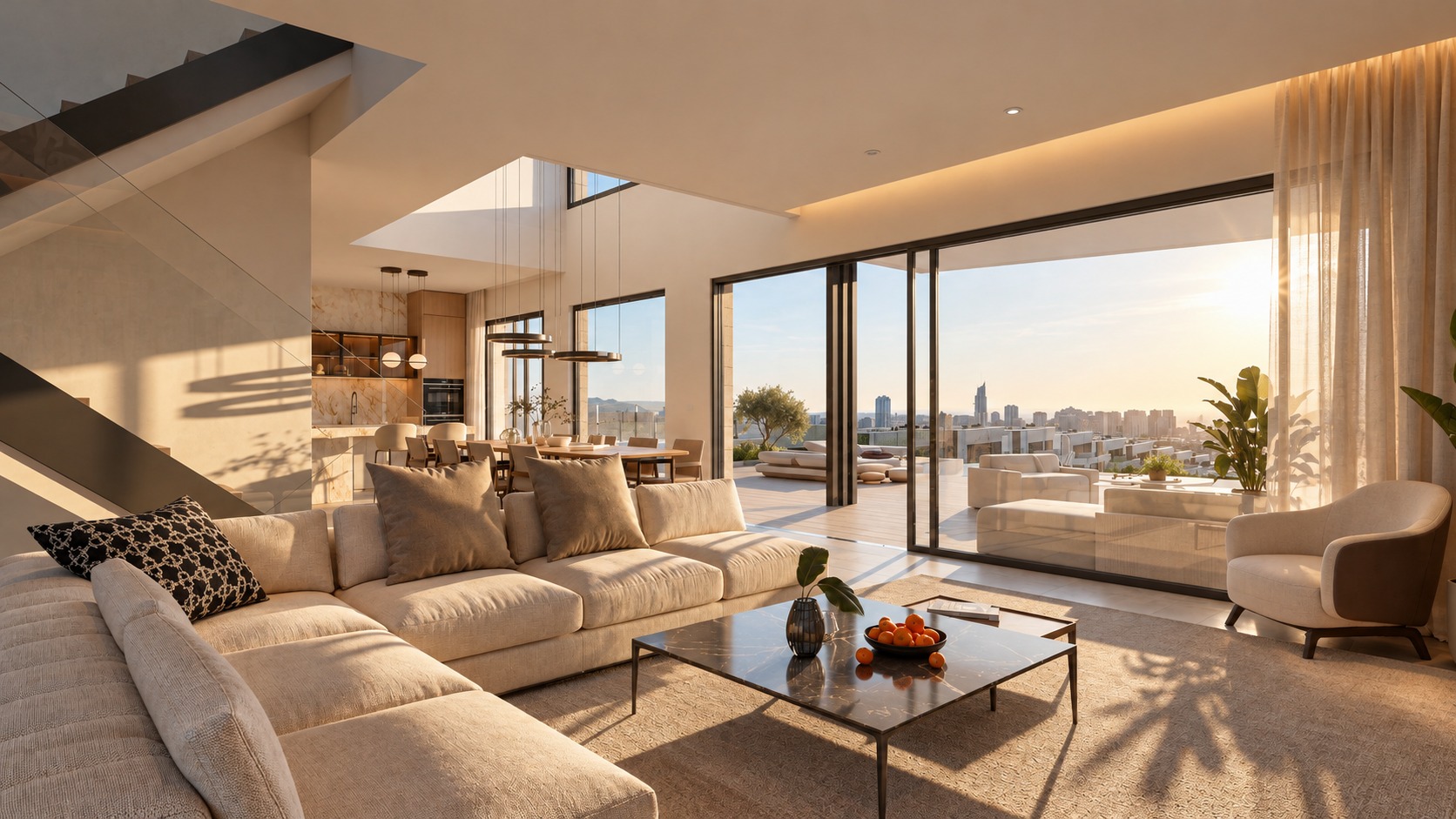 Villas de luxe avec vue sur la mer à Finestrat, Benidorm. - Imagen 7