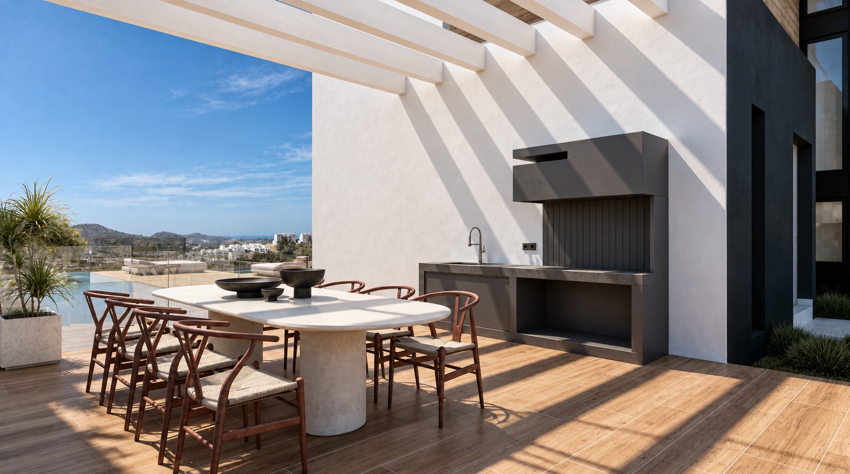 Villas de luxe avec vue sur la mer à Finestrat, Benidorm. - Imagen 14