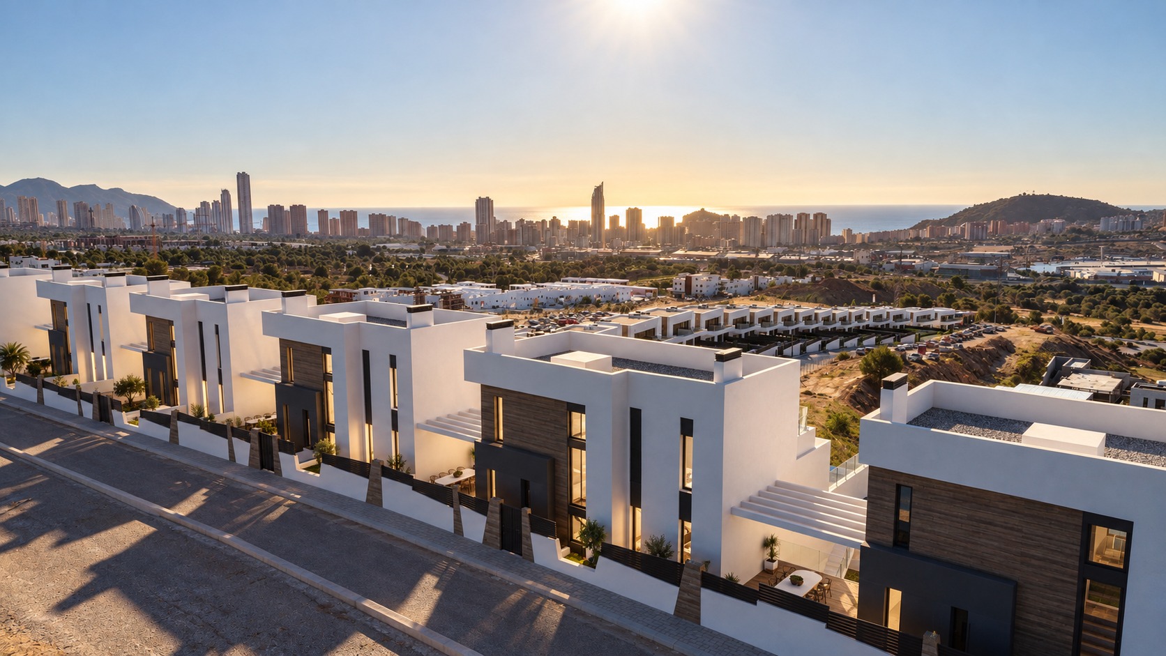 Villas de luxe avec vue sur la mer à Finestrat, Benidorm. - Imagen 32