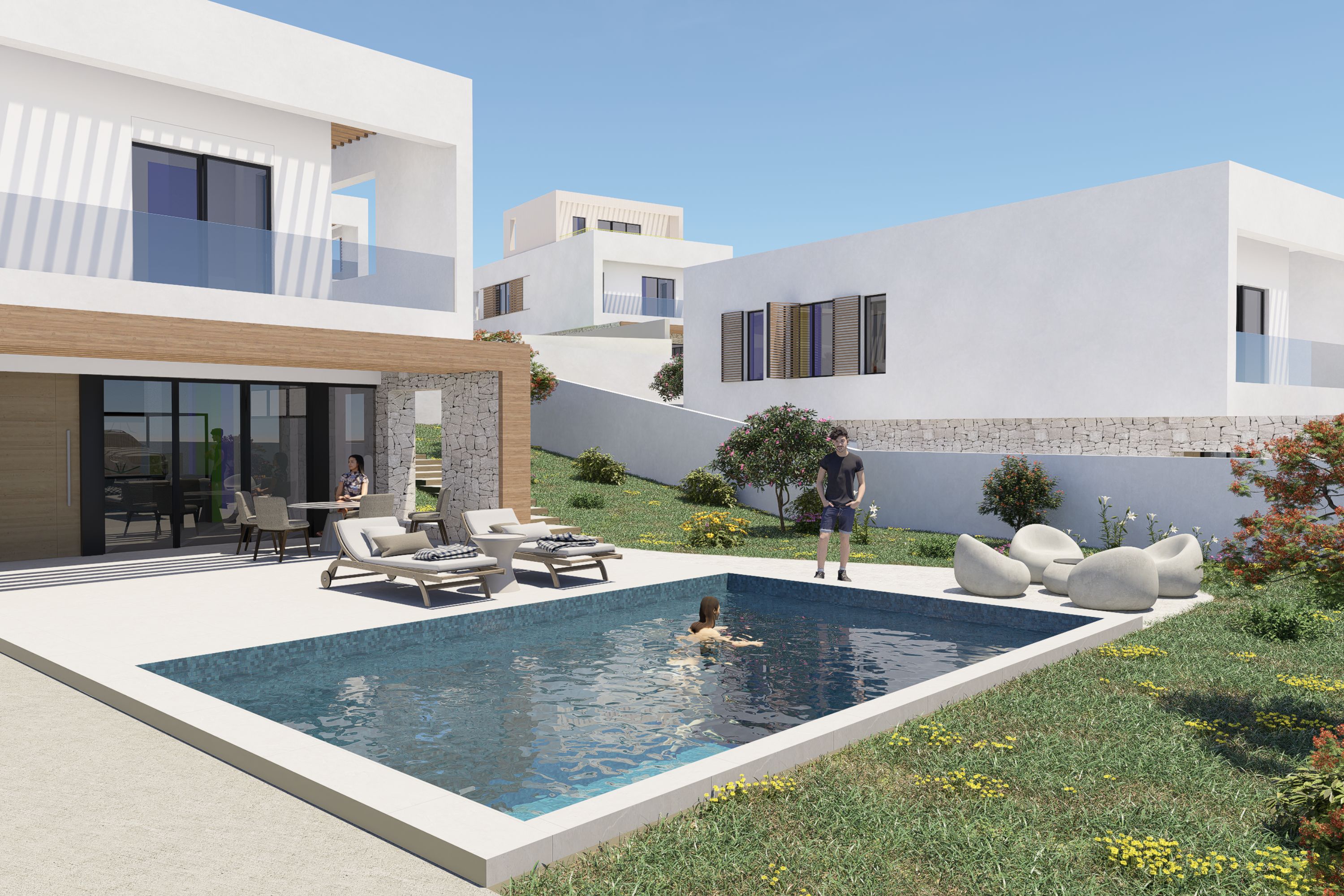 Villas modernes avec jardin à Finestrat, Benidorm. - Imagen 3