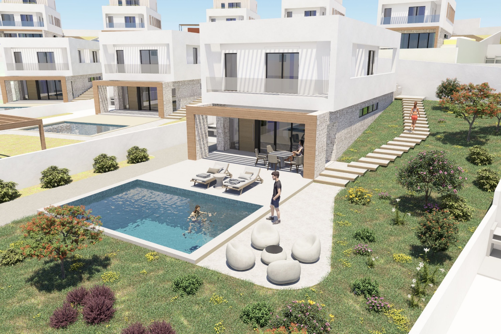 Villas modernes avec jardin à Finestrat, Benidorm. - Imagen 4