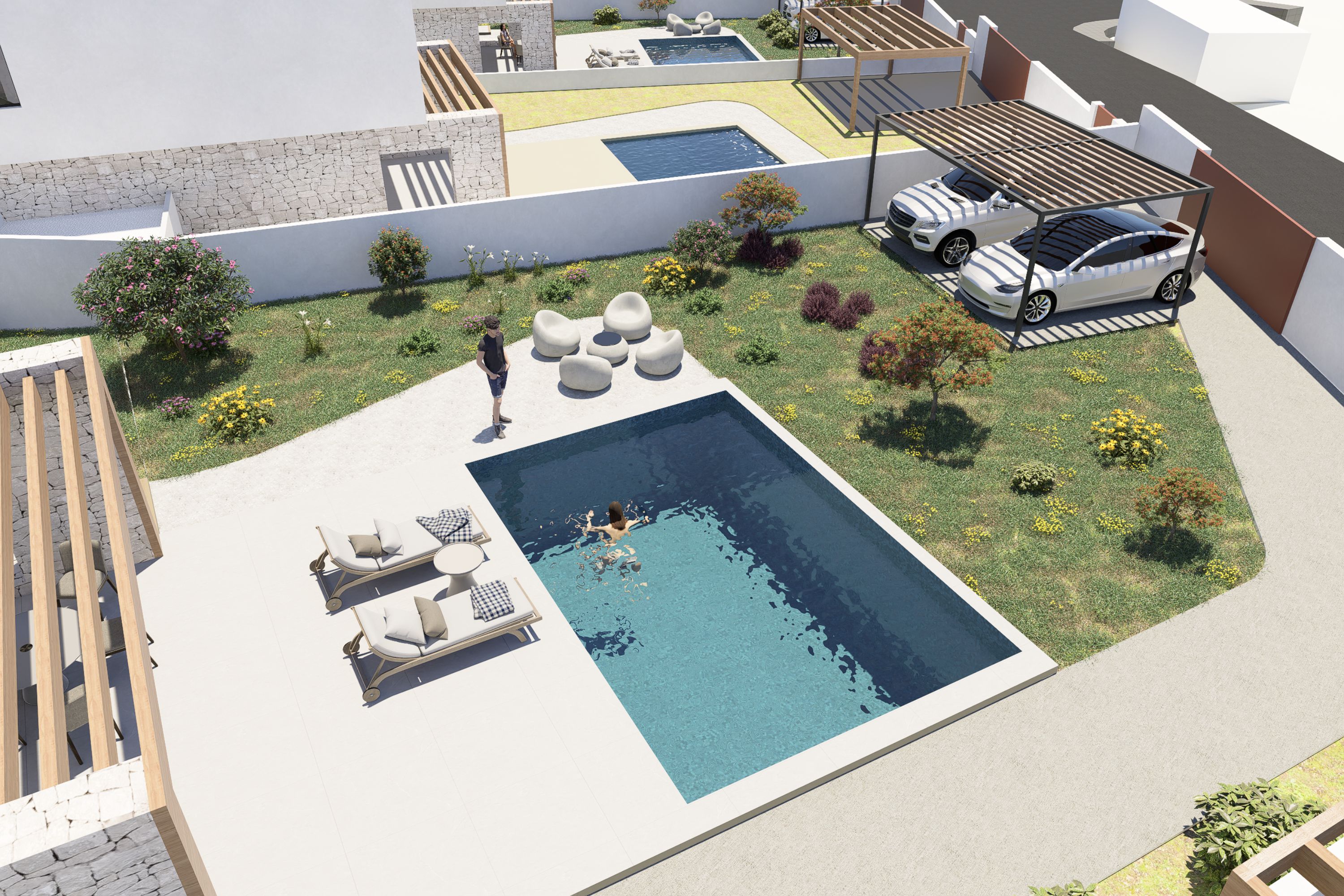 Villas modernes avec jardin à Finestrat, Benidorm. - Imagen 13