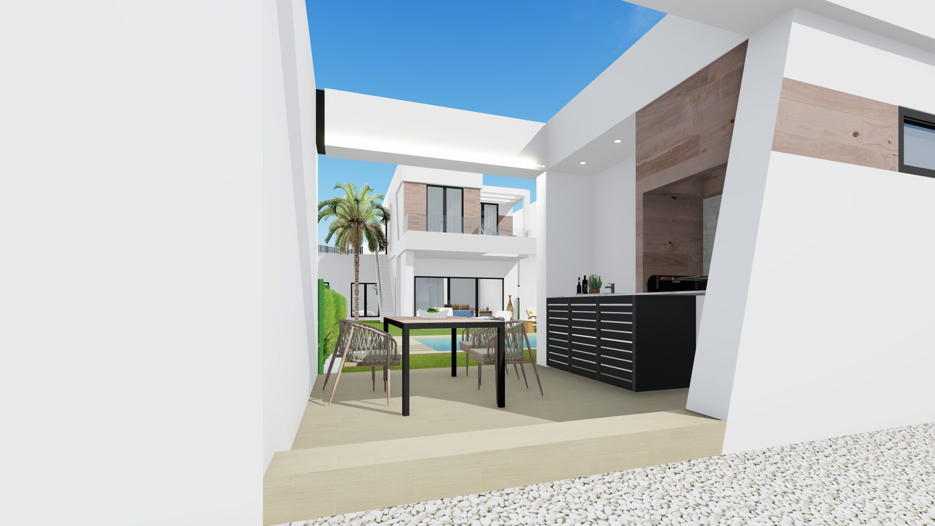 Villa neuve avec maison d'amis à Finestrat, Benidorm. - Imagen 3