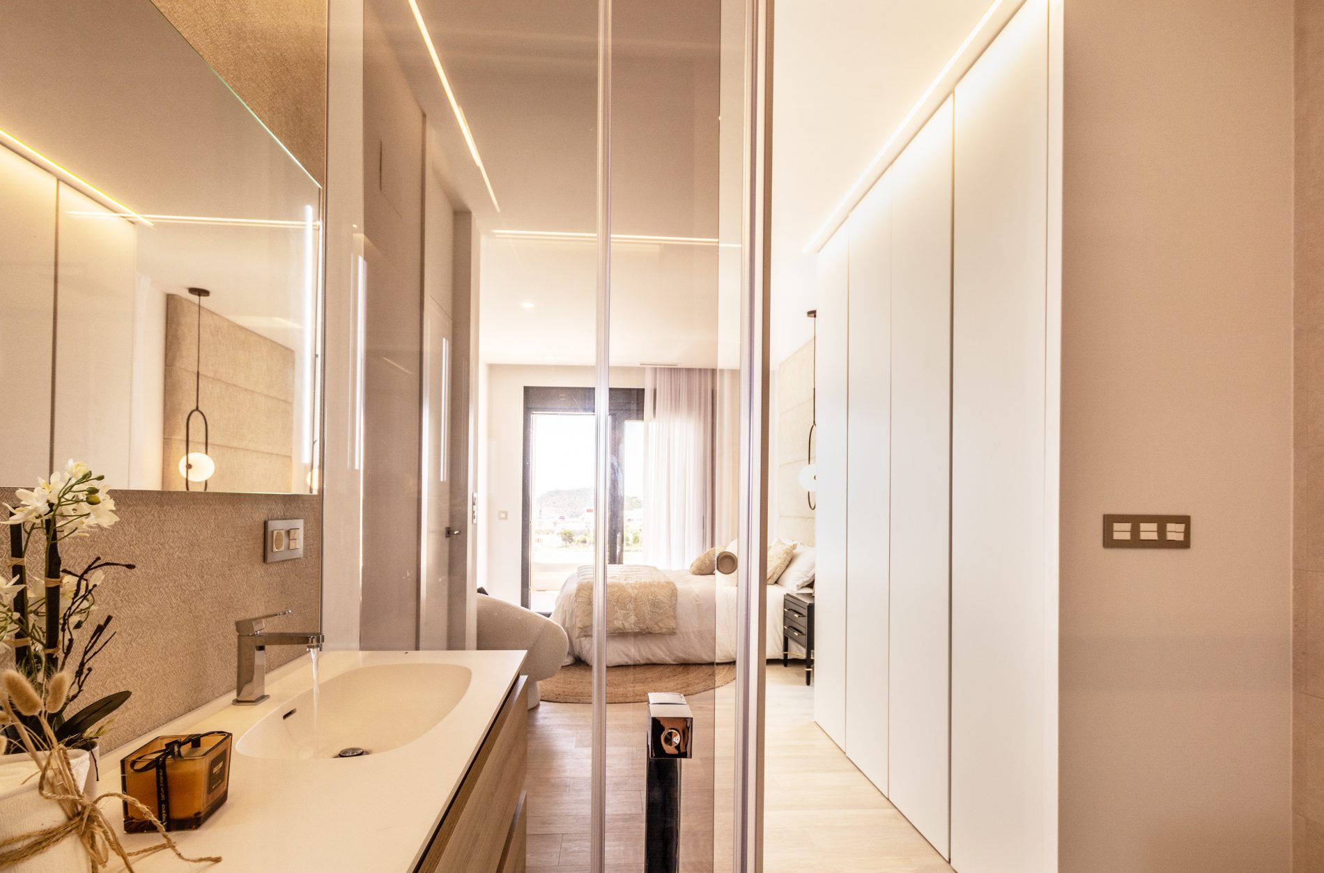 Villa neuve avec maison d'amis à Finestrat, Benidorm. - Imagen 13