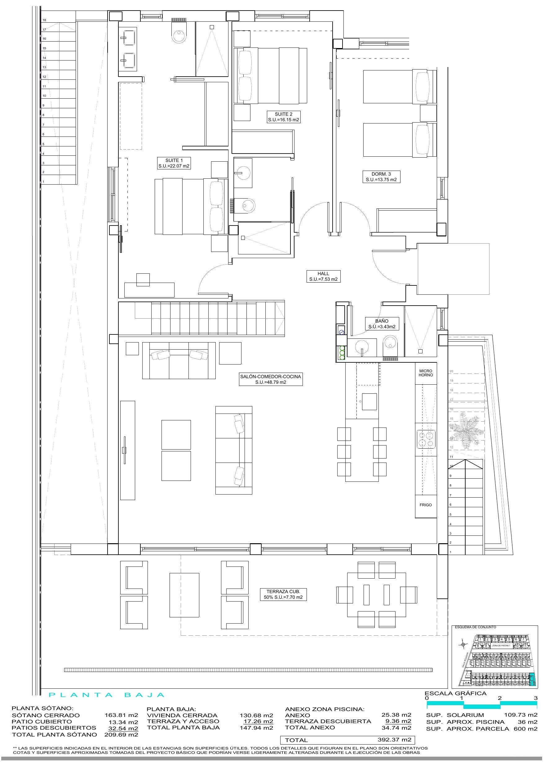 New build villa with guest house in Finestrat, Benidorm. - Imagen 17