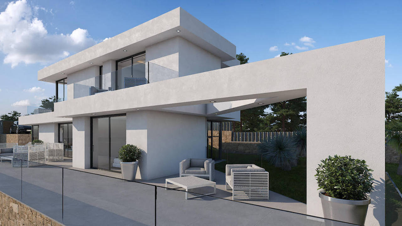 Nueva Villa moderna de lujo en venta en Jávea con vistas al mar
