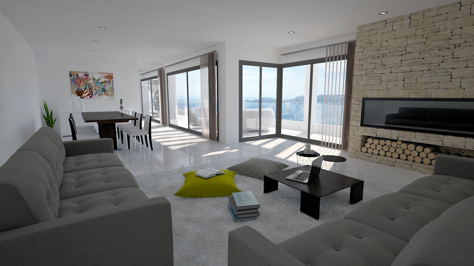 Projet villa de luxe à vendre à Javea - Vue sur la mer