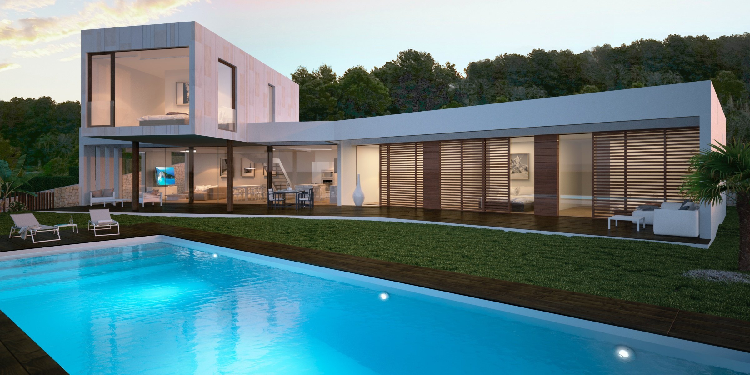 Contemporary Sea View New Build Villa For Sale