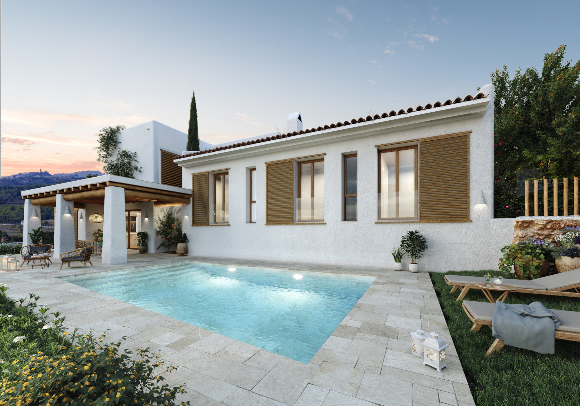 Formentera Style Villa Te koop - Casa Poniente