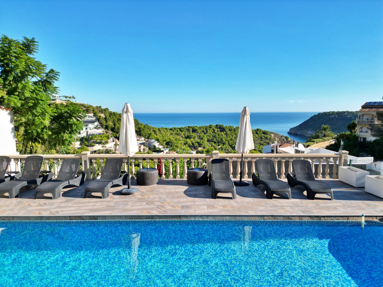 Erstaunliche Meerblick Villa zum Verkauf in Portichol Javea