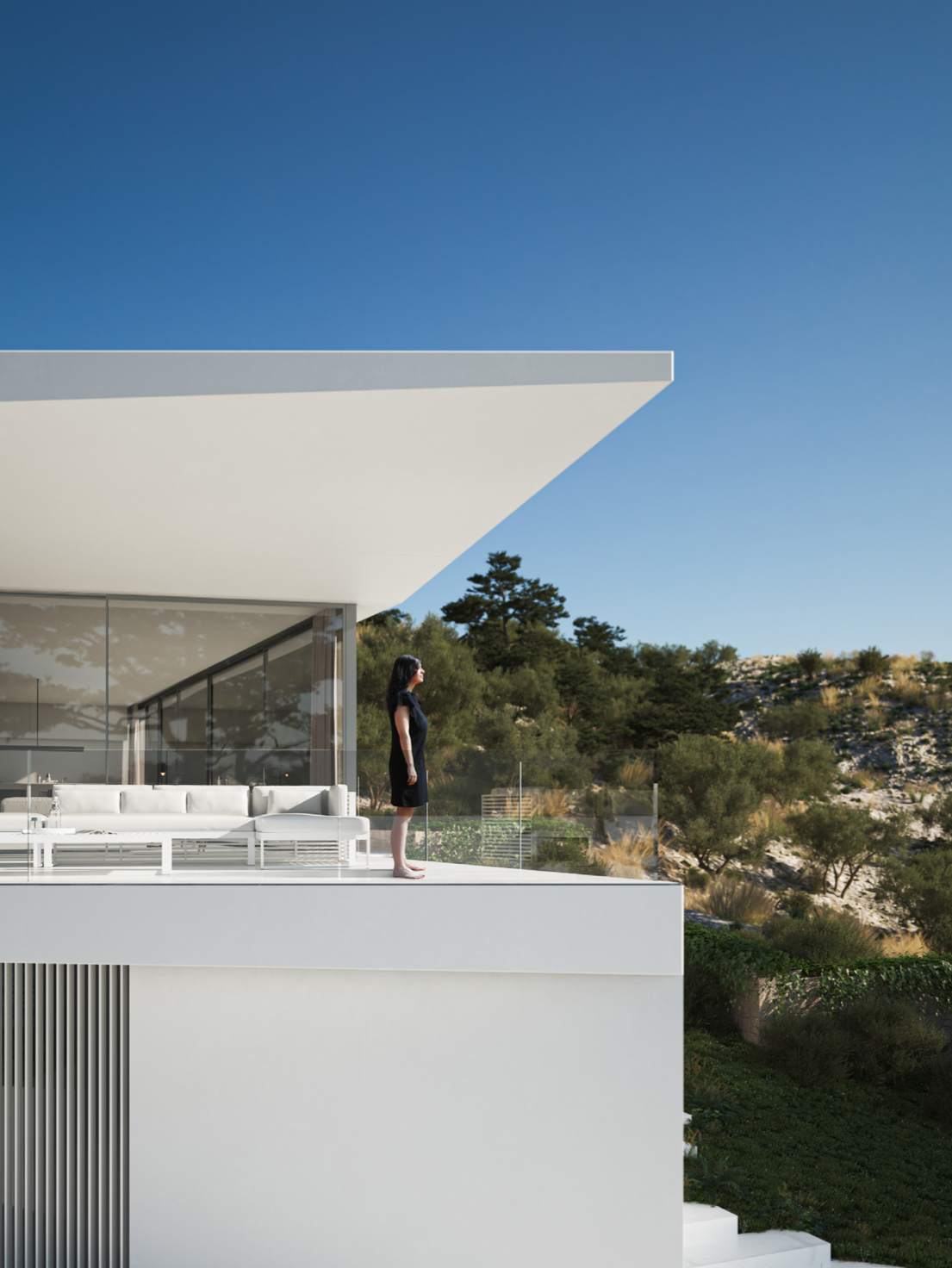 Moderne luxe villa met 4 slaapkamers in Javea