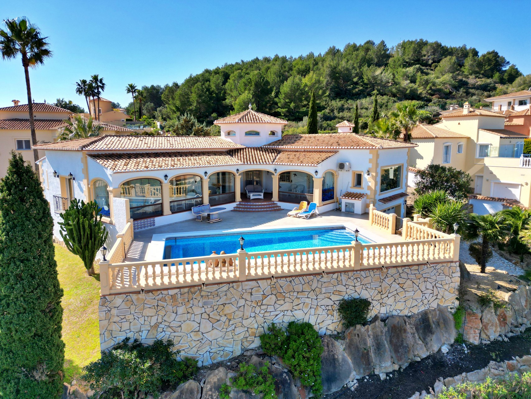 Villa de lujo con vistas al mar en venta en La Sella