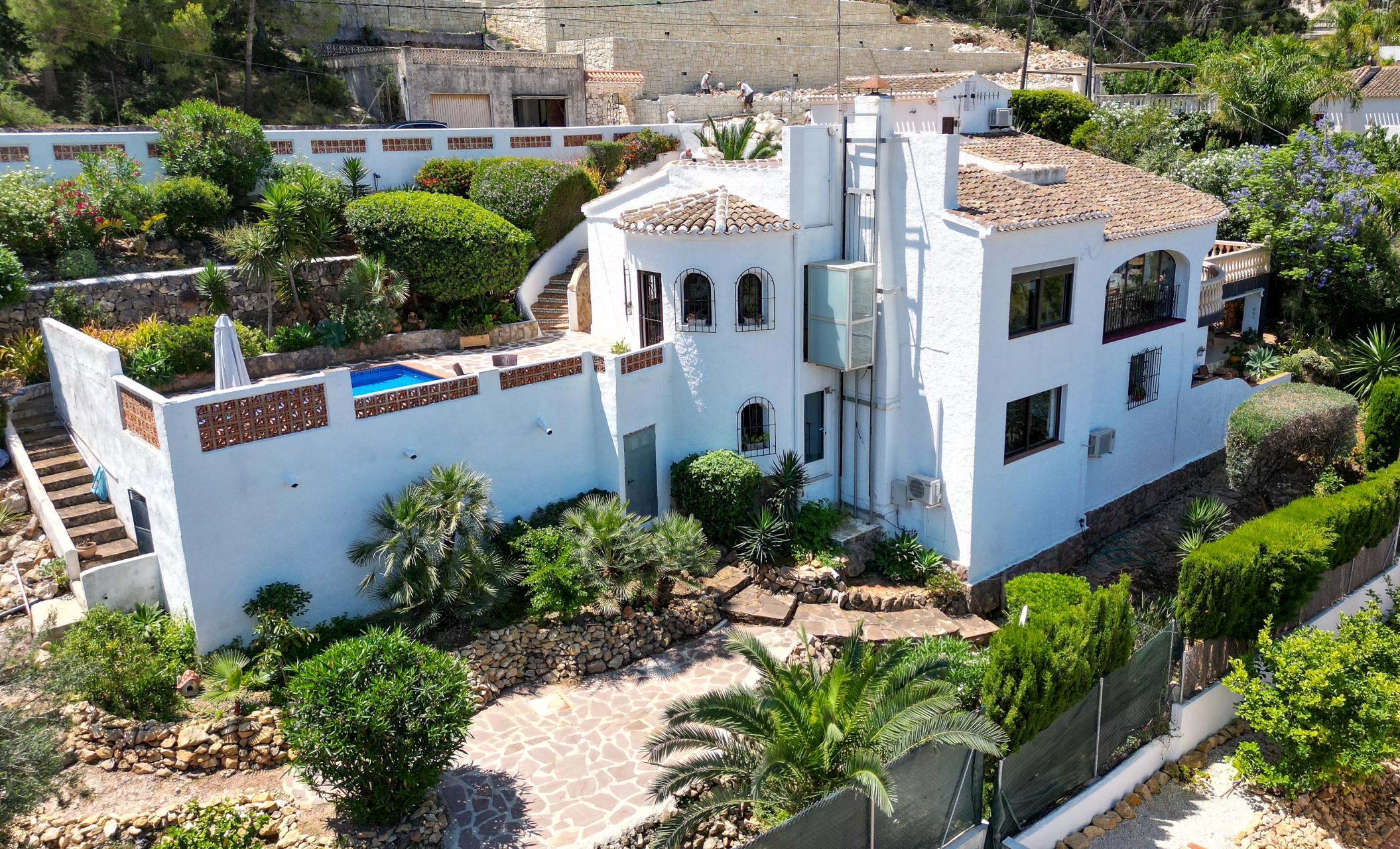 Villa mit Panoramablick auf das Meer zum Verkauf in Javea